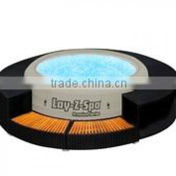 PE Rattan Wicker Outdoor / Garden Furniture - Frame Bubble Spa
