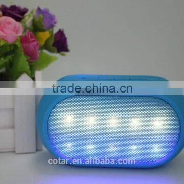 China Manufacture Bluetooth Speaker With LED Light, Bluetooth Wireless Speaker With USB/TF Card