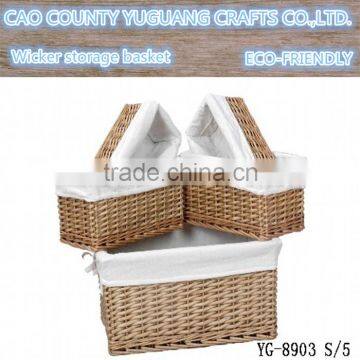 Wicker Hamper Basket