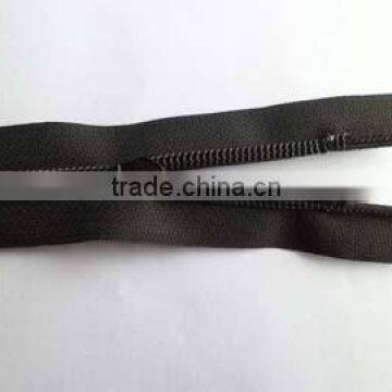 7# Nylon Waterproof Zipper Fastener Close End With Painted Auto-lock Thumb Slider Back Side Slider Rain Wear Coate Zipper photo-4