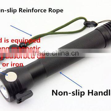 Gift Box-2016 NewTen Functions in One Flashlight,Solar LED Torch With Hammer Campus USB Android Output Car Essential Emmergency photo-3