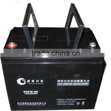 6GFM-80 rechargeeable VRLA battery