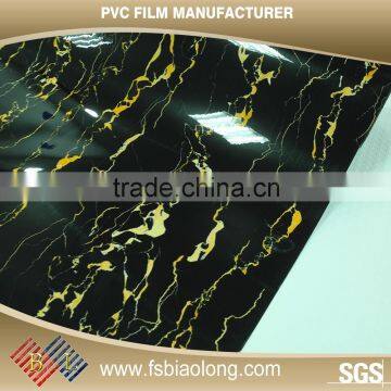 Factory Manufacture 0.10-0.50mm Biaolong Furniture High Polish PVC 3D Pvc Film