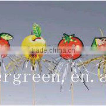 Modern best sell decorative fruit palm pick