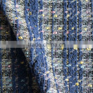 spring new colorful checked woven polyester fabric