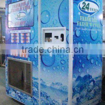 GSM 450KG/24H 800GPD Ice & Water Vending Machine/Ice Cube Vending Machine