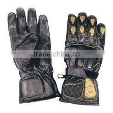 Leather Racing Gloves, Motorcycle Racing Gloves