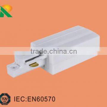 Track live end Power Connector used In led Light track rail