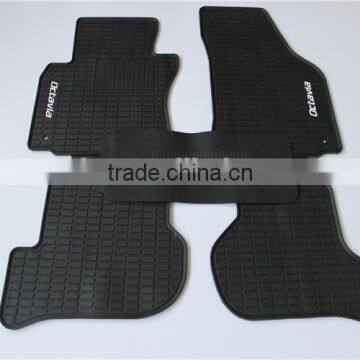Origional Size Soft Floor Cover Mat With Brand Logo for Skoda Octavia 2007-2009 photo-2