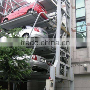 6 level commercial car parking lift system