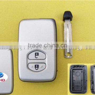 Excellent quality Toyota 2 buttons smart key remote cover blank