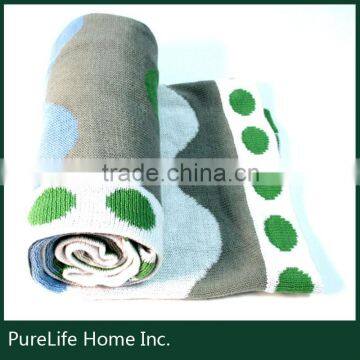 SZPLH low MOQ multi-purpose wholesale knitted blanket