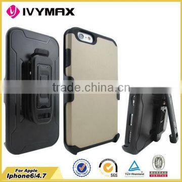 Perfect Fit Holster Combo Mobile Phone Case for Apple Iphone 6 New Product