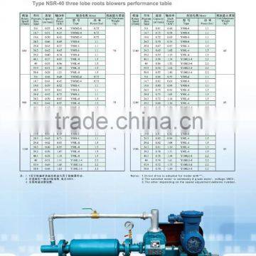High Quality 0.75kw-110kw Rotary Roots Blower Vacuum Pump and Liongoal Roots Blower photo-3