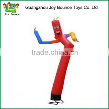 Red 2015 mini inflatable wind man inflatable air dancer for event