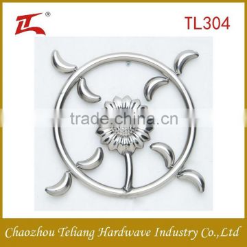 China supply stainless steel garden decorative accessories sunflower