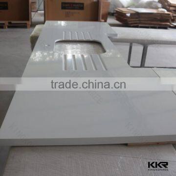 White Quartz Countertop/solid Surface Vanity photo-3