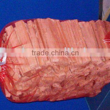 PE circualr net bag for wood