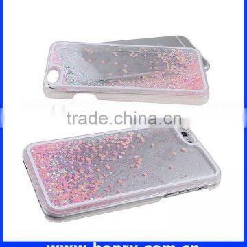 Mobile Accessories Popular Hard pc Flowing Glitter Liquid Case Moving Glitter Case for Iphone 6 China Wholesale photo-4