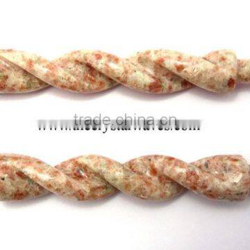 Sunstone Twisted Healing Stick