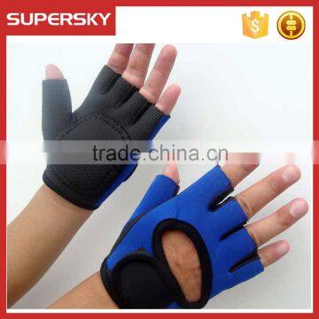 A-313 Cycling Fingerless Sport Gloves Compression Sports Gloves Half Finger Fitness Gym Gloves