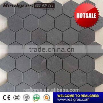 Modern Foshan factory marble mosaic hexagon tile