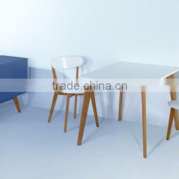 MDF wooden modern dining table