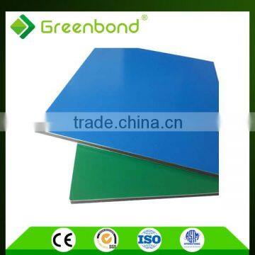 Greenbond home decoartion items fashionable brushed aluminum composite panel