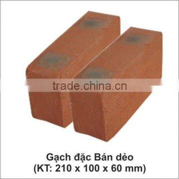 Solid clay brick