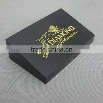 Customed black Acrylic Brand cube, Plexi Brand Block