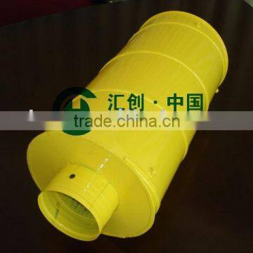 GI steel silencer (muffler,pipe fitting )