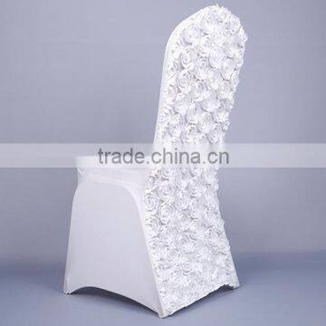 Wholesale wedding white spandex chair cover for hotel