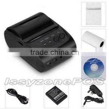 Support Thai Printing Mobile Receipt Printer Wireless Bluetooth Printer Pos System IMP006
