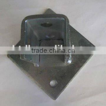 U Channel Post Base L-27 SQ