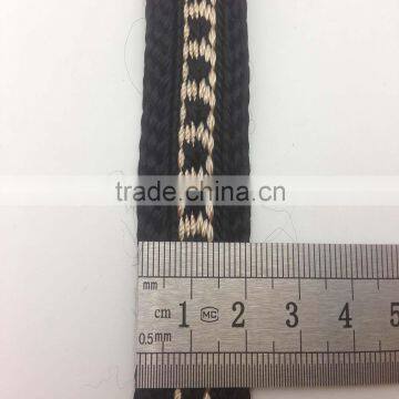 factory direct supply black royal rayon braid lace trimming