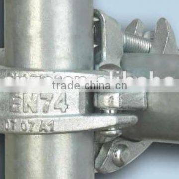 drop forged double scaffolding coupler