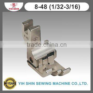 Industrial Sewing Machine Parts Sewing Accessories Dual Compensating Feet Single Needle 8-48 (1/32-3/16) Presser Feet