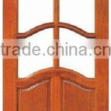 Wooden glass door for hotels