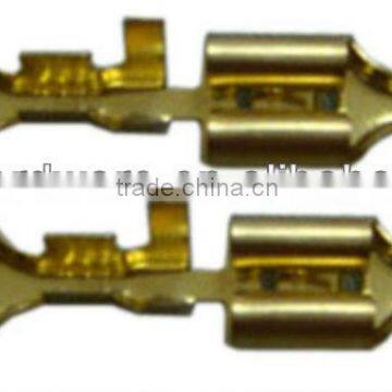 Brass crimp terminals