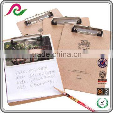 Creative Design A4 Sleeve Clip Handmade Paper Cardboard Tablet File Folder for Business & School photo-2