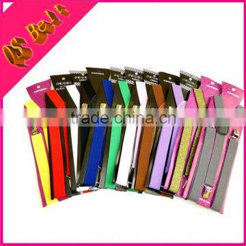 Many Colors Elastic Webbing Adult Size Fashion Lady Suspender