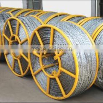 Anti-twisting braided steel wire rope