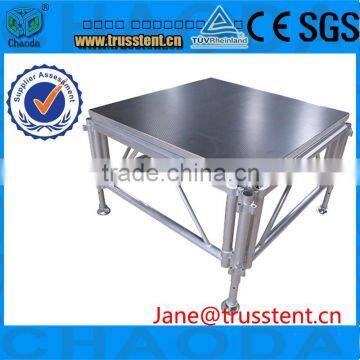 Retractable Roof Systems With Adjustable Aluminum Stage Leg Mini Indoor Stage