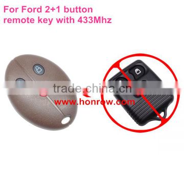 Hot sale products--Ford 2+1 button remote key with 433mhz