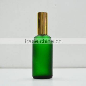 100ml frost green glass bottle for essential oil