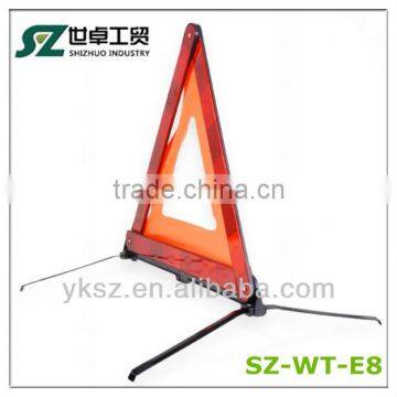 SHIZHUO reflective warning triangle sign,triangle car warning light