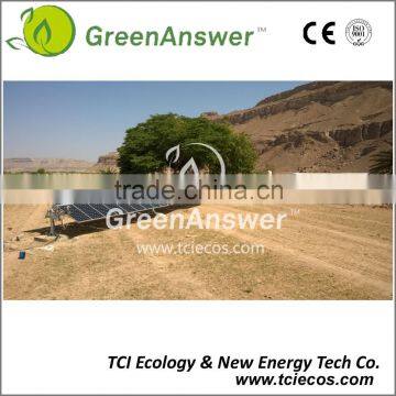 Solar submersible pumps kit with solar panel/inverter/bracket