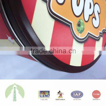 Recyclable Feature Tin Can,embossing, 4C Offset Printing photo-6
