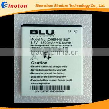 50pieces 3.7v Li ion Polymer External Replacement Smartphone Battery For BLU C665445180T Neo 4.5