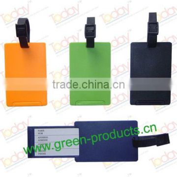 Biodegradable corn luggage tag (Item No: TPL001)